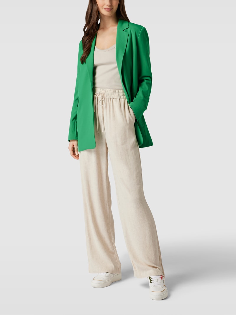 Blazer mit Pattentaschen in grün