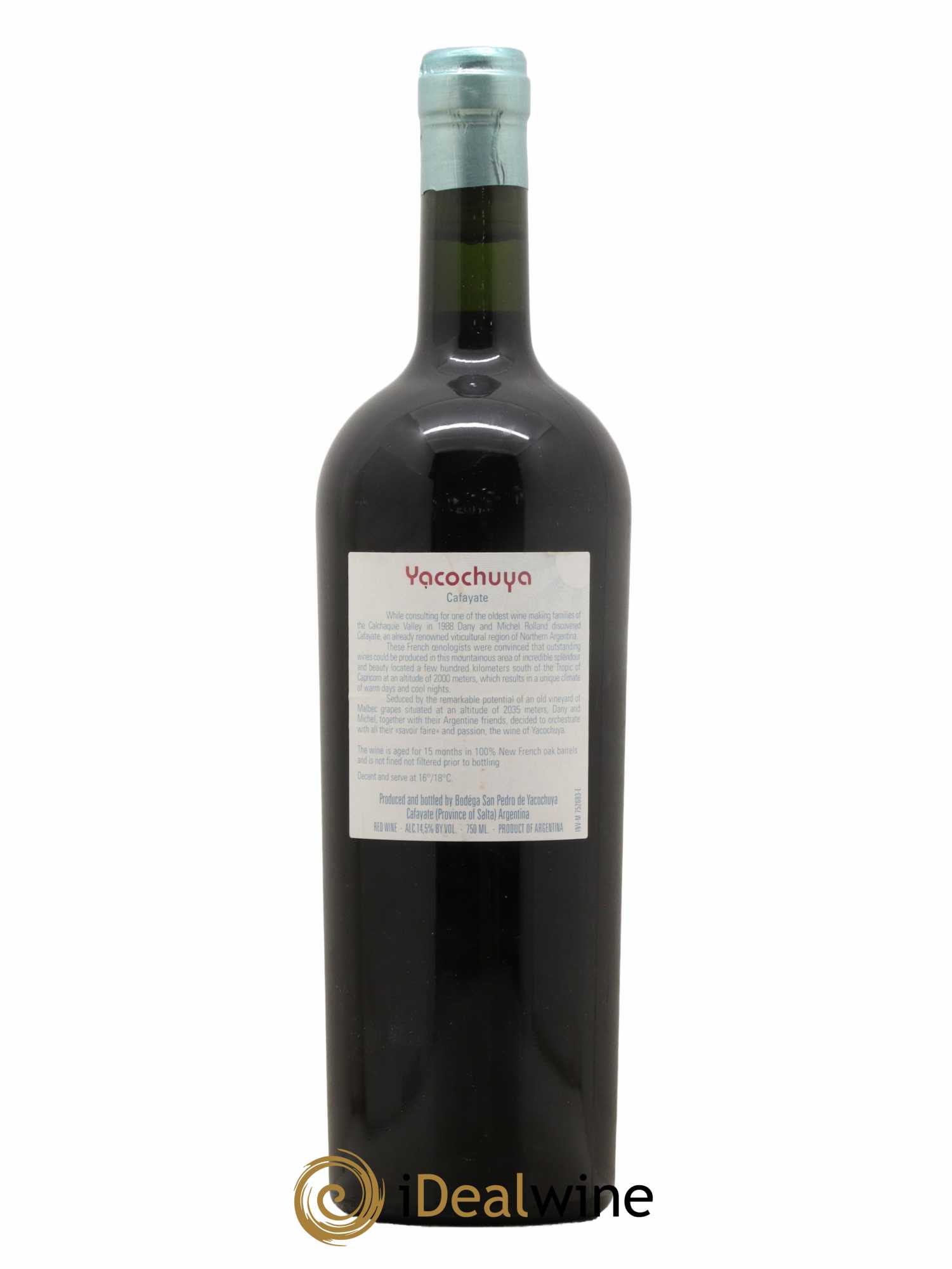 Mendoza Cafayate Yacochuya Bodega Rolland 1999 - Lot de 1 Bouteille