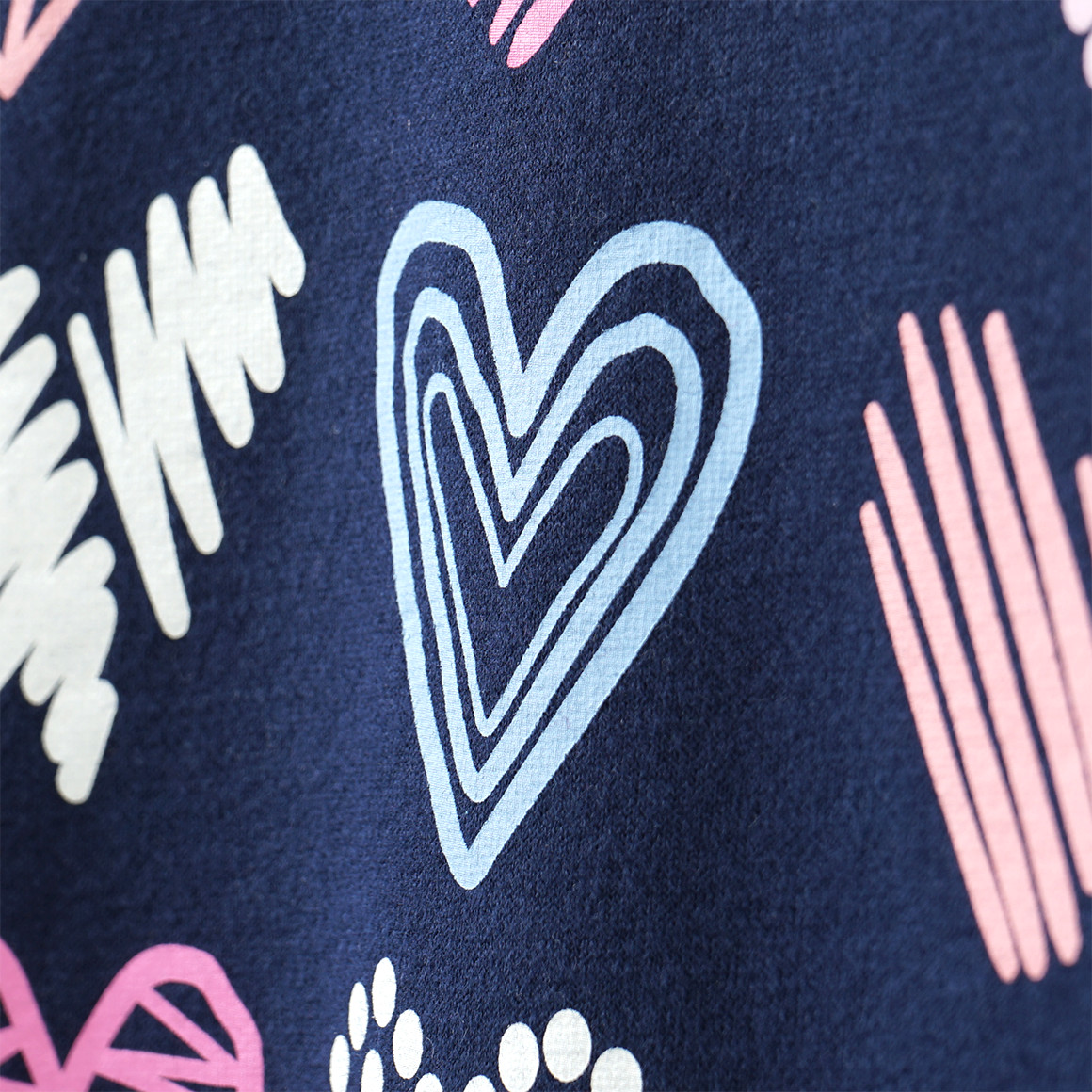 Mädchen Sweatshirt mit Schalkragen