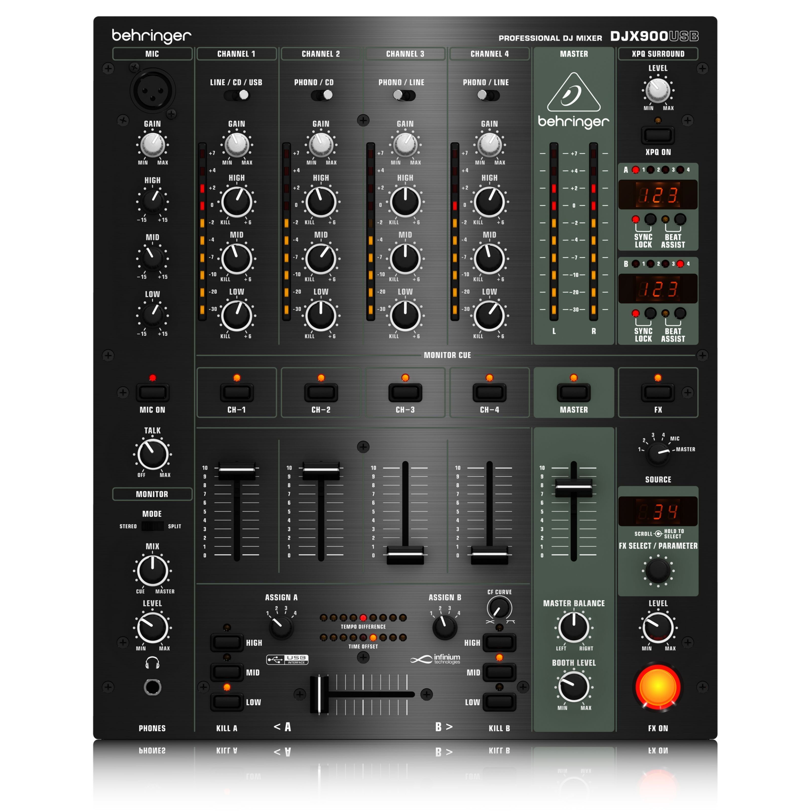Behringer Mischpult, DJX900USB