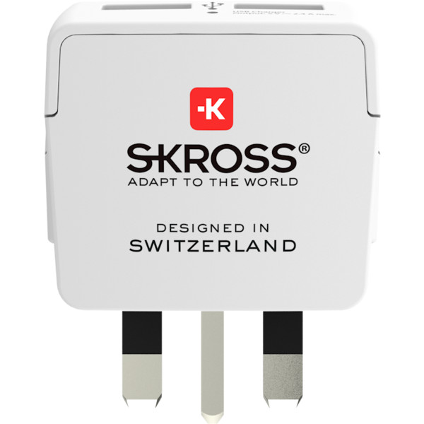 EUROPE TO UK USB - Reisestecker