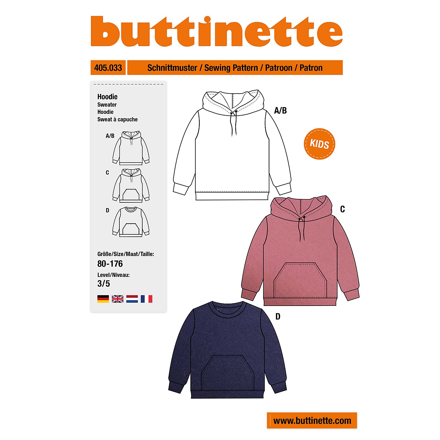 buttinette Schnitt 
