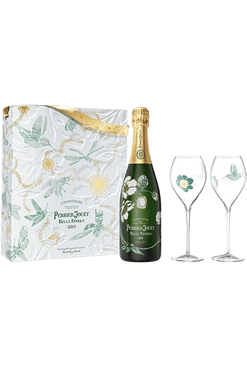 Perrier-Jouët : Belle Epoque Millésimé Édition Limitée Fernando Laposse 2 Flûtes 2015