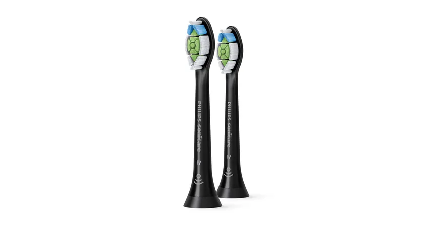 PHILIPS Sonicare W2 Optimal White Bürstenköpfe, schwarz