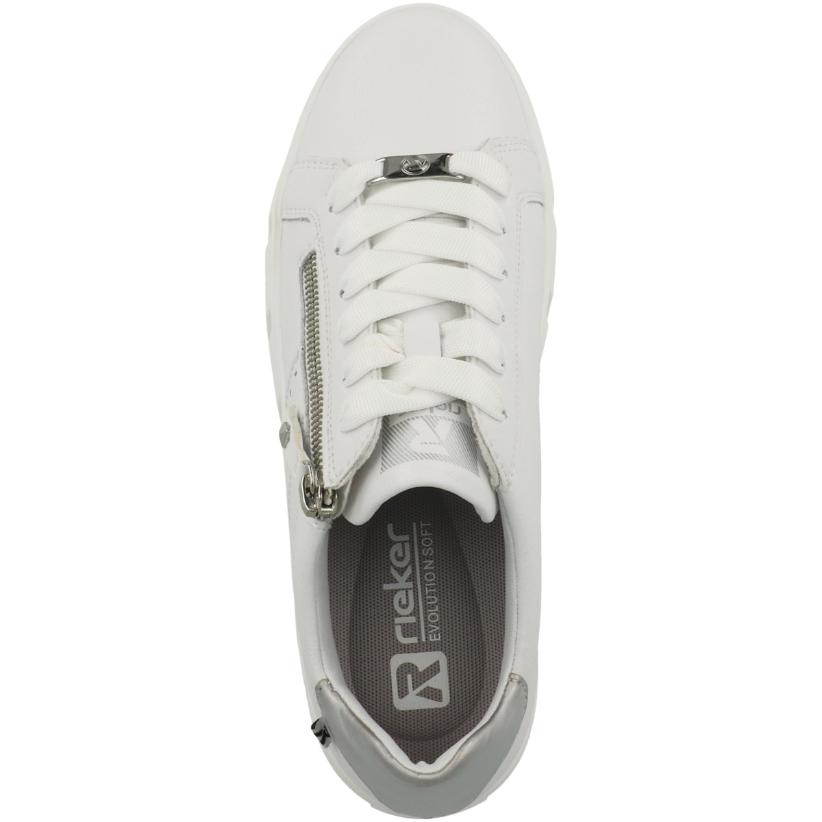 Rieker EVOLUTION W0505 Sneaker Low weiss