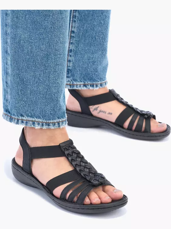 Rieker Damen Riemchensandalen