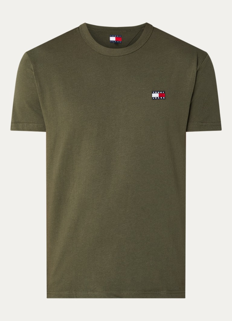Tricou Tommy Hilfiger cu logo brodat