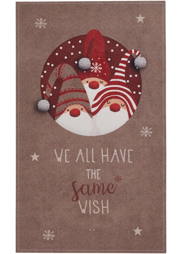 Teppich mit Weihnachtsmotiv