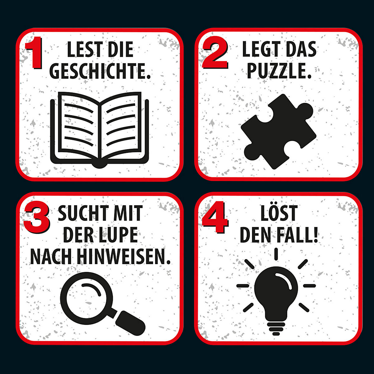 Krimipuzzle Die drei  Kids - Chaos im Zoo, 150 Teile