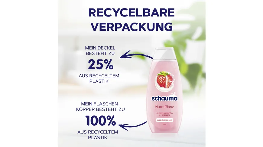 SCHAUMA Shampoo Nutri Glanz 400ml 400 ml