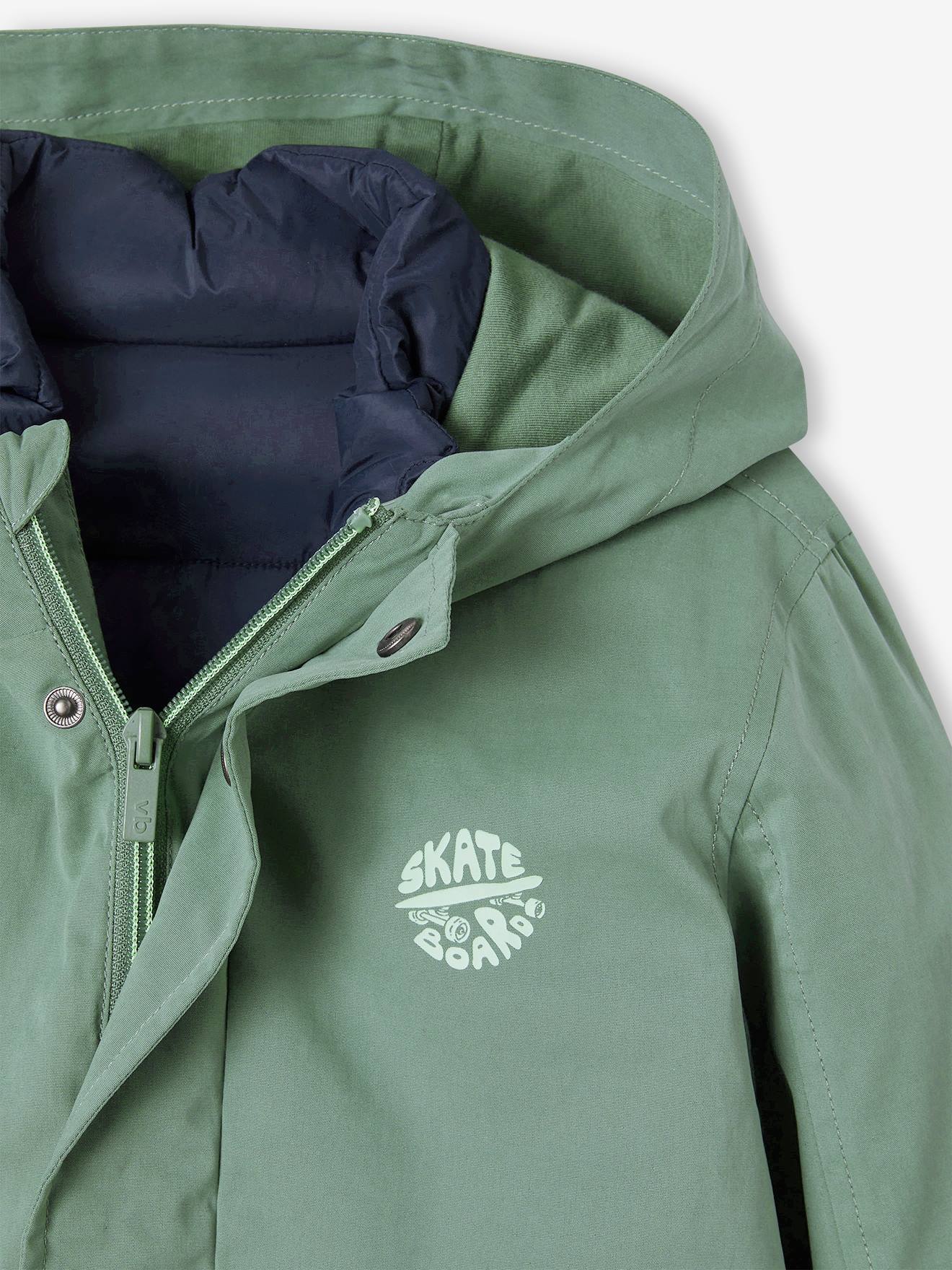 Vertbaudet Jungen 3-in-1-Jacke mit Recycling-Polyester - marine