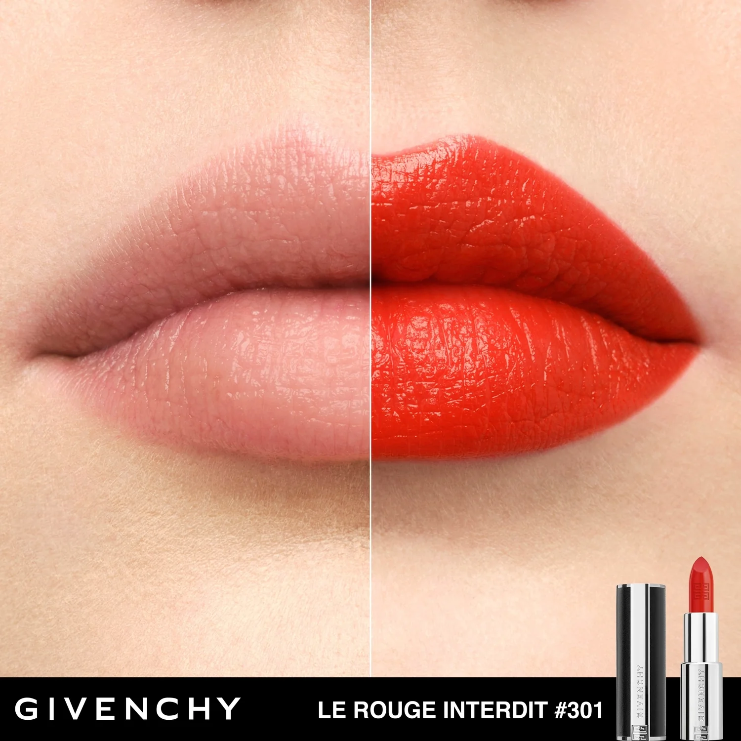 Le Rouge Interdit Barra de labios Seda Intensa