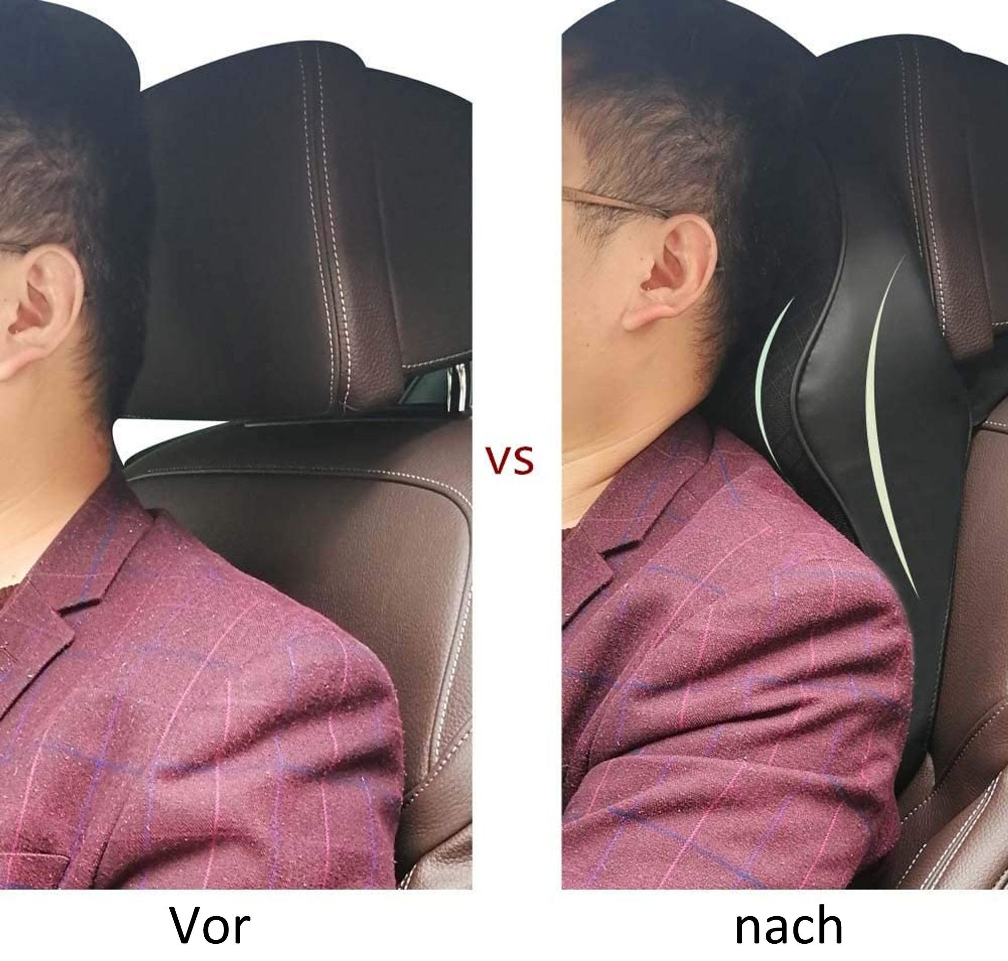 EBUY Nackenkissen Auto Nackenkissen, Autositz Kopfstütze,Nackenkissen Ergonomische, 1-tlg.