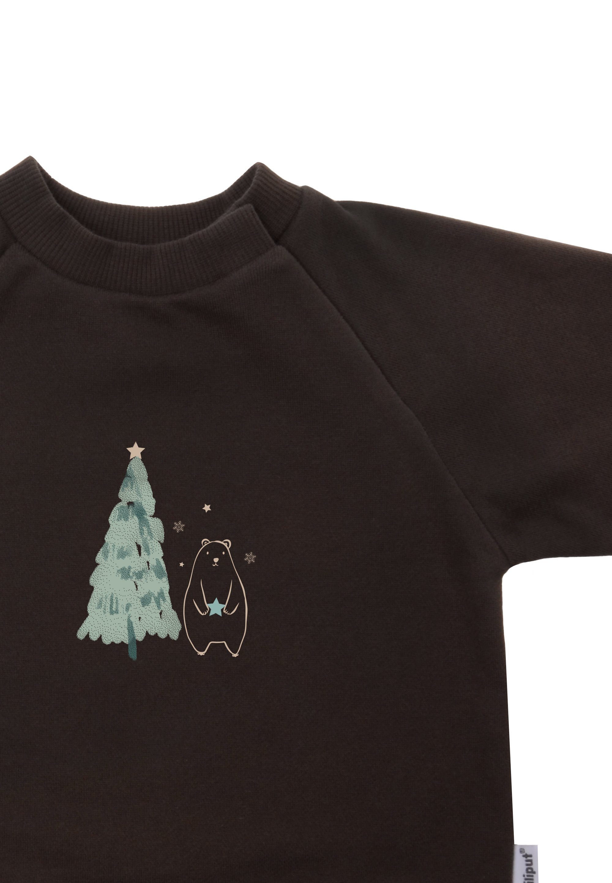 Liliput Sweatshirt Tannenbaum mit Rundhalsausschnitt