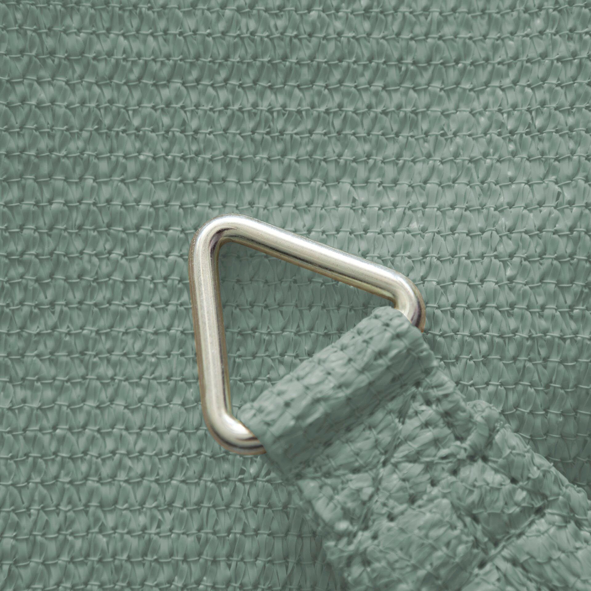 Windhager Sonnensegel Capri Dreieck, 5x5x5m, olive