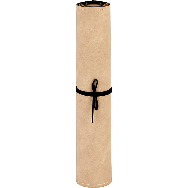Home Løper 30x135 cm imitert skinn beige
