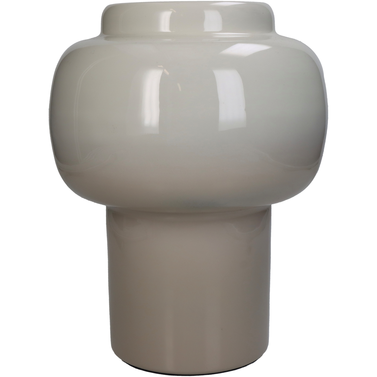 Trendhopper Vase Iron Beige 26 cm