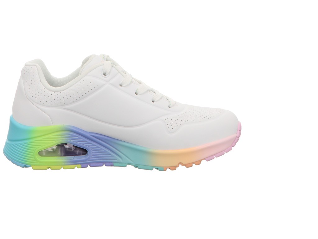 SKECHERS Freizeit Schnürer weiss