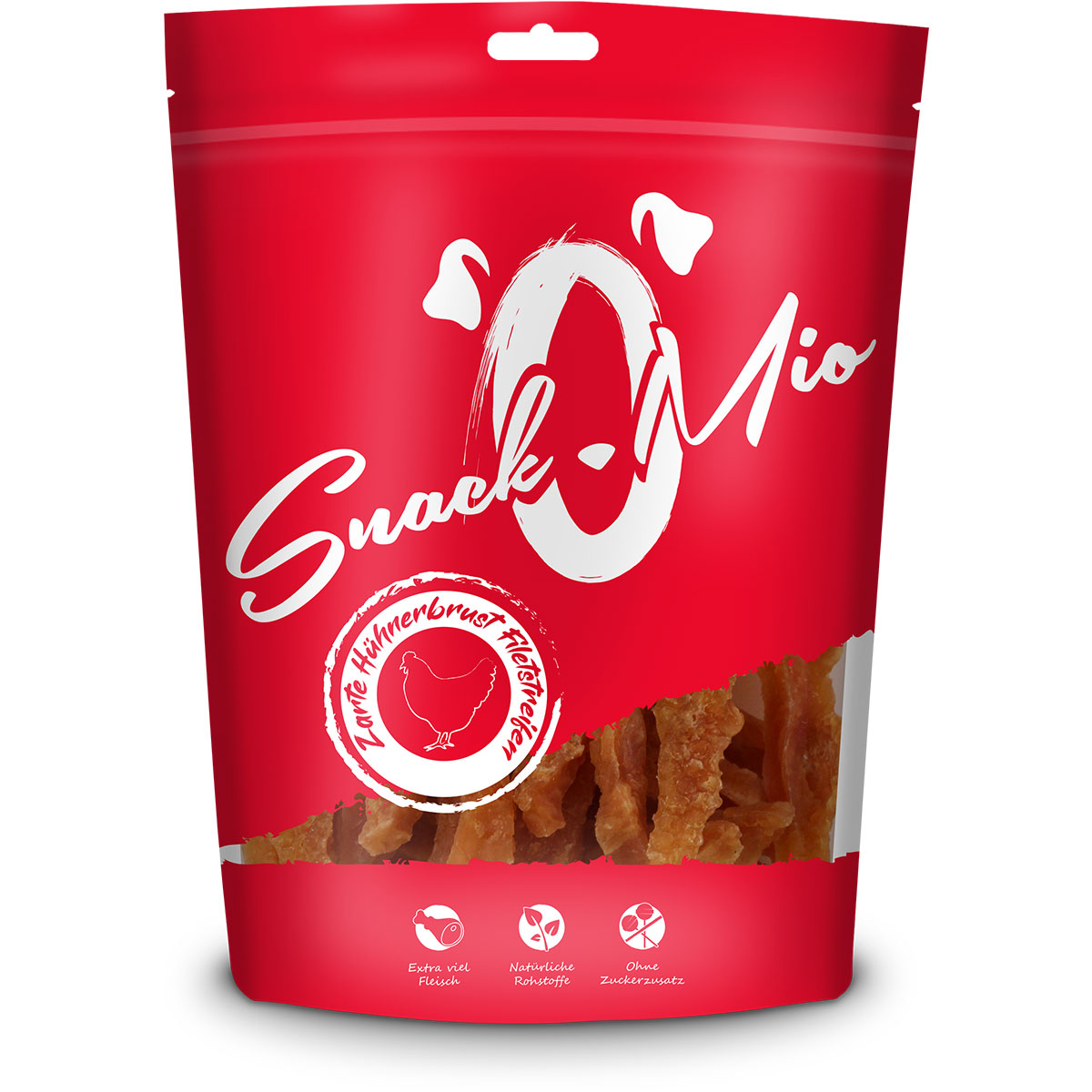 SnackOMio zarte Hühnerbrust Filetstreifen kaufen bei ZooRoyal