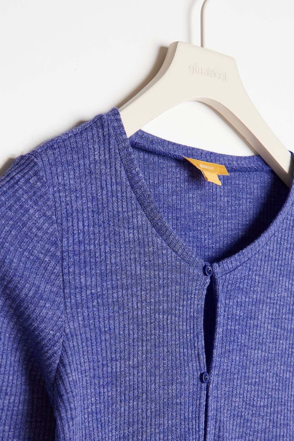 S tight rib cardigan