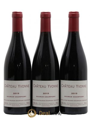 Saumur-Champigny Château Yvonne  2019 - Lot de 3 Bouteilles
