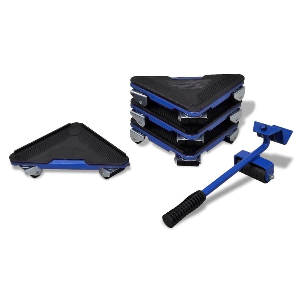 vidaXL Hydraulikheber Möbeltransport-Set Heber und Transportroller