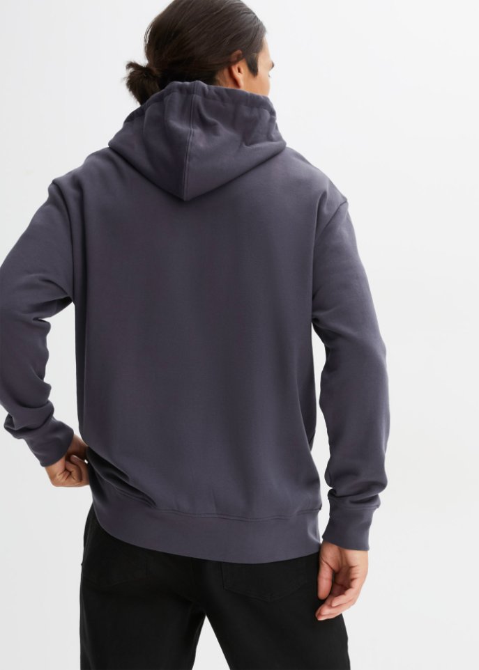Kapuzensweatshirt mit recyceltem Polyester