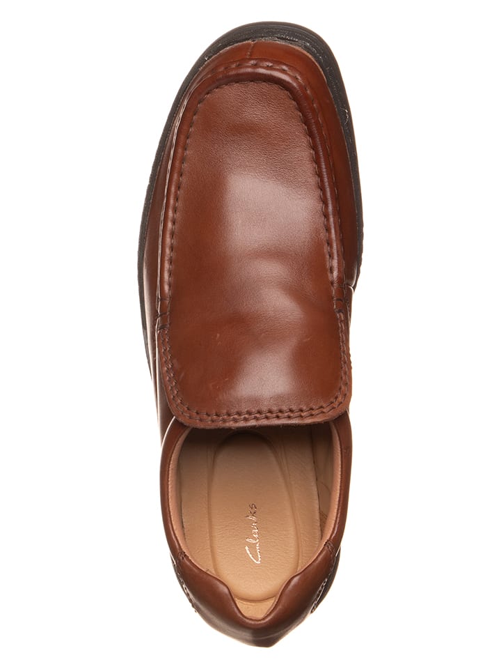 Clarks Leder-Slipper 