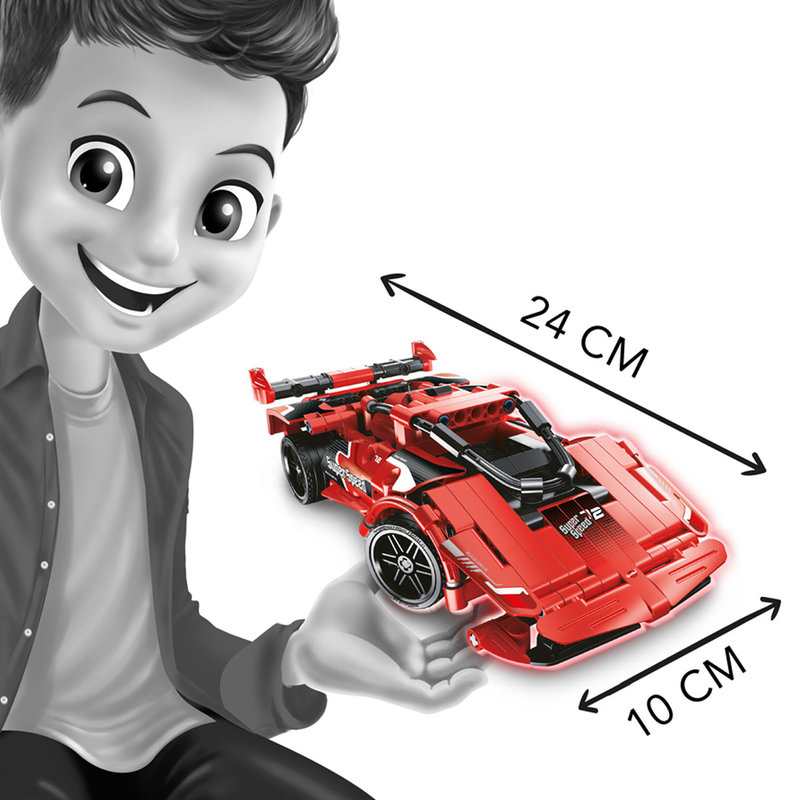 Jeu de construction Voiture de course télécommandée Buki