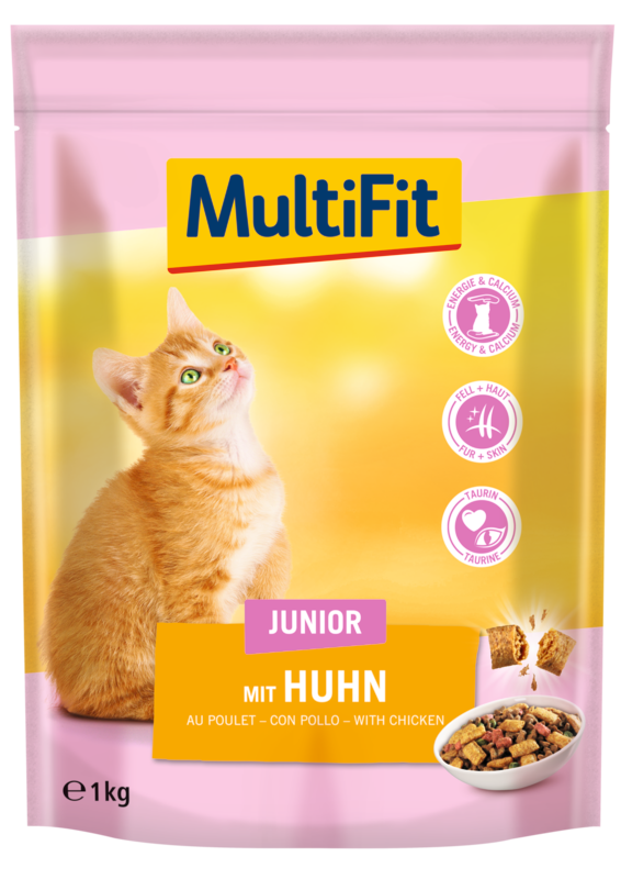 MultiFit Trockenfutter MultiFit Junior Trockenfutter Huhn 1 kg