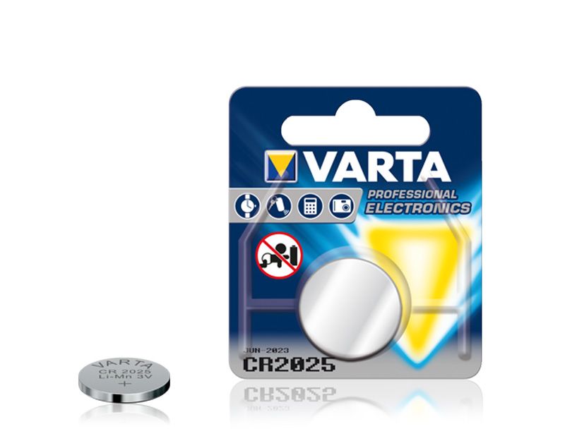 Varta CR 2025 Lithium Knopfzelle kaufen | Bike-Discount
