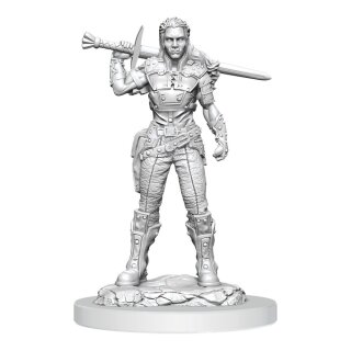 D&D Nolzur's Marvelous Miniatures: Orc Fighter Female (2)