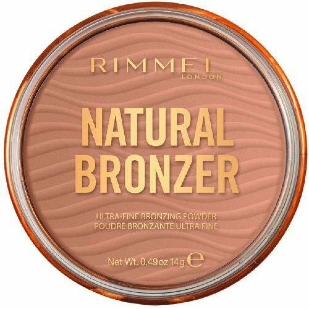 Rimmel London Selbstbräunungscreme RIMMEL Natural Bronzer Gesicht Bronzer 002 Sunbronze 14g