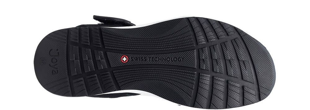 JOYA Komfort Sandalen schwarz