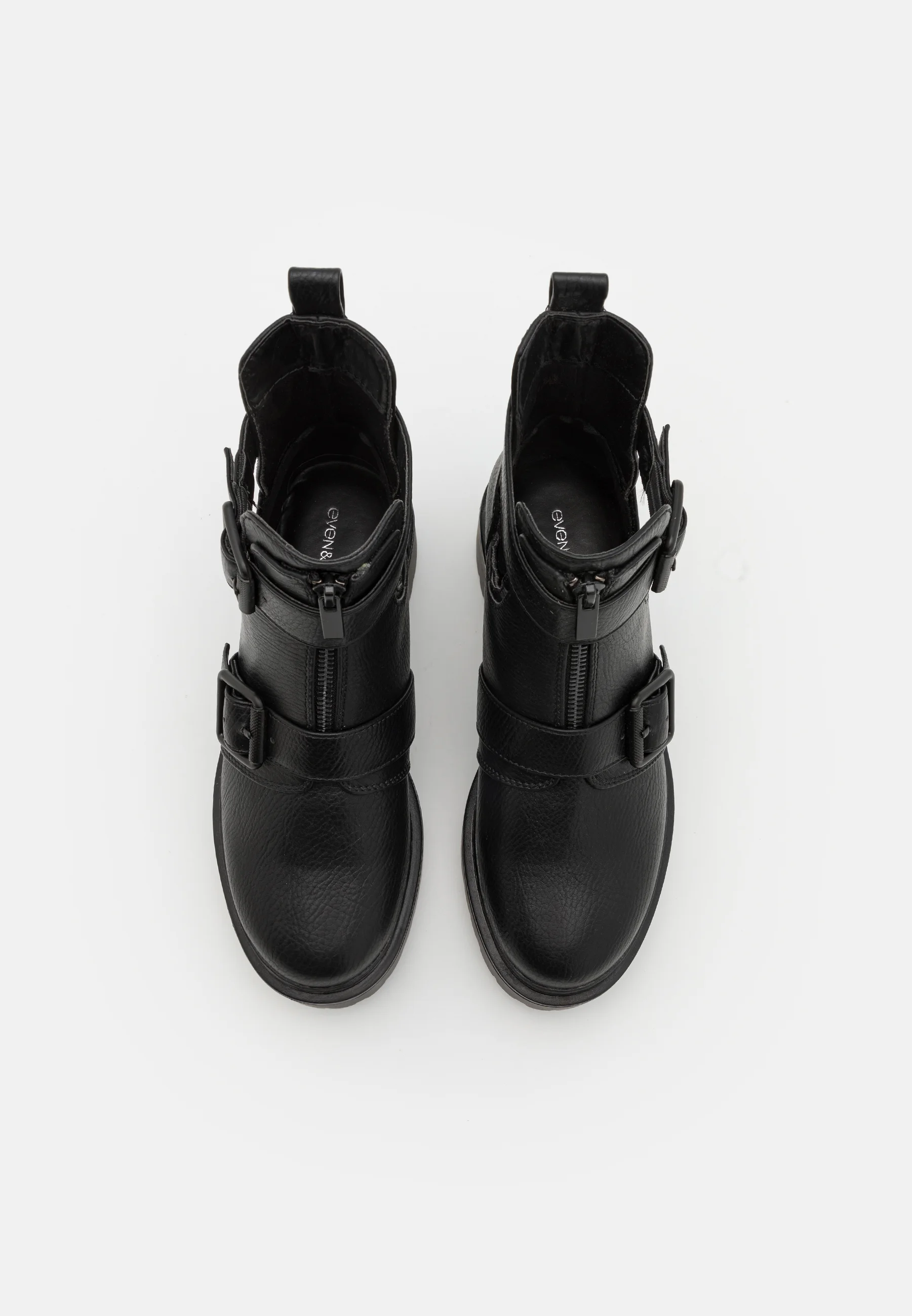 Botines de plataforma de corte ancho Even&Odd