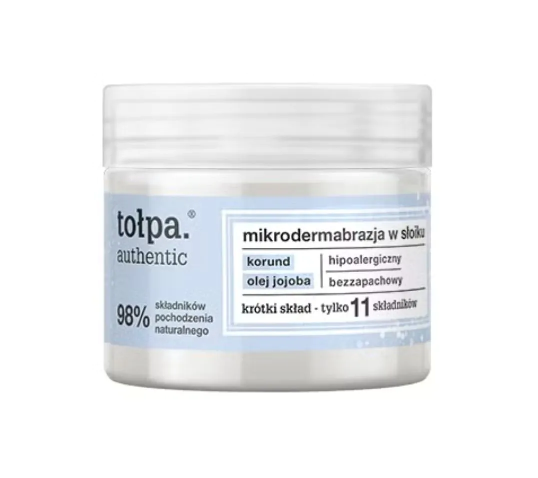 Tołpa autentična mikrodermoabrazija u teglici