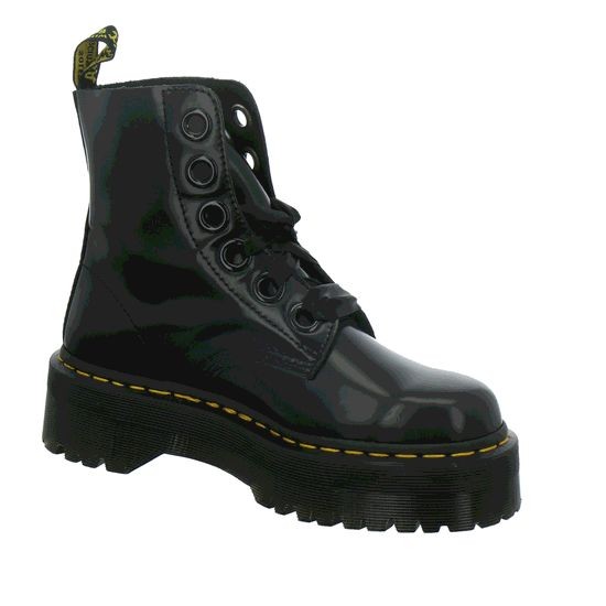 DR. MARTENS Winterstiefel schwarz Molly Black Buttero