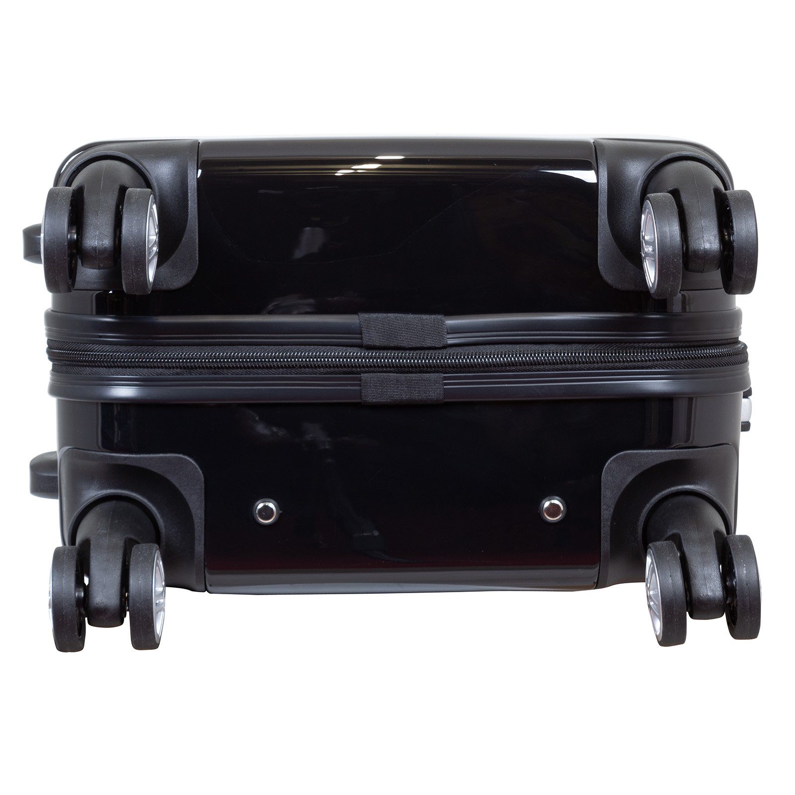 Trendyshop365 Hartschalen-Trolley Löwe, bunter Koffer mit Tier-Motiv, 3 Größen, 4 Rollen, Zahlenschloss, Polycarbonat, Dehnfalte