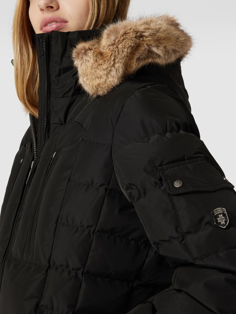 Funktionsjacke mit Zweiwege-Reißverschluss Modell 'HOLLYWOOD 560' in schwarz
