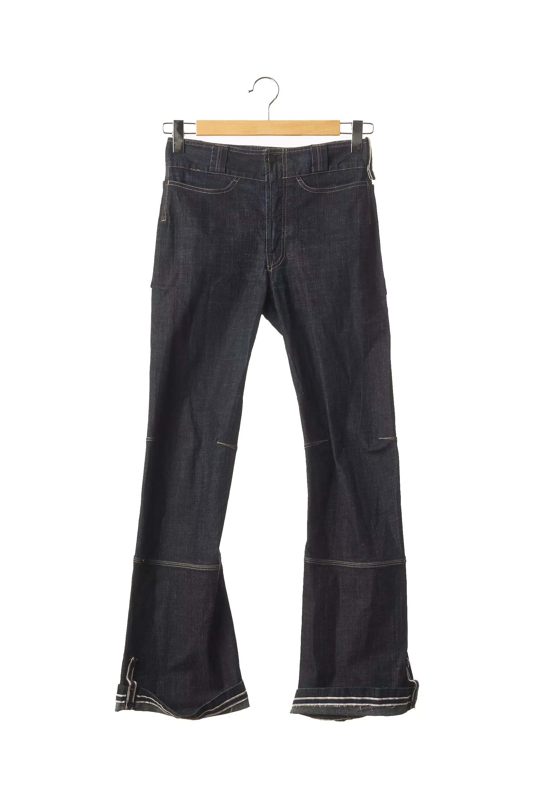 Marithe Francois Girbaud Pantalons Droits Femme couleur bleu