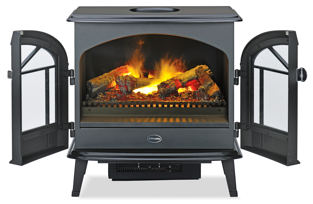 Kamin Stockbridge schwarz