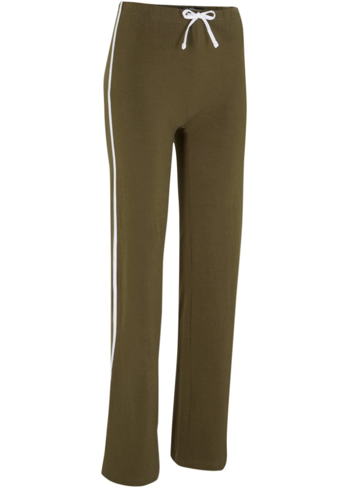 Shirthose aus Stretchmaterial, gerade geschnitten