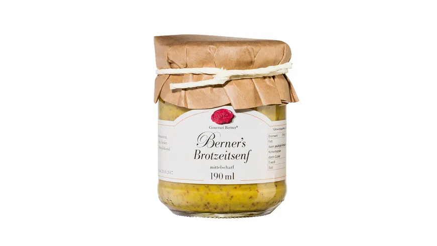 Gourmet Berner Brotzeitsenf 190 ml
