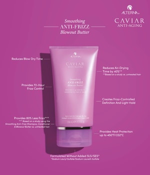ALTERNA CAVIAR Smoothing Anti-Frizz Blowout Butter Haarkur-150 ml