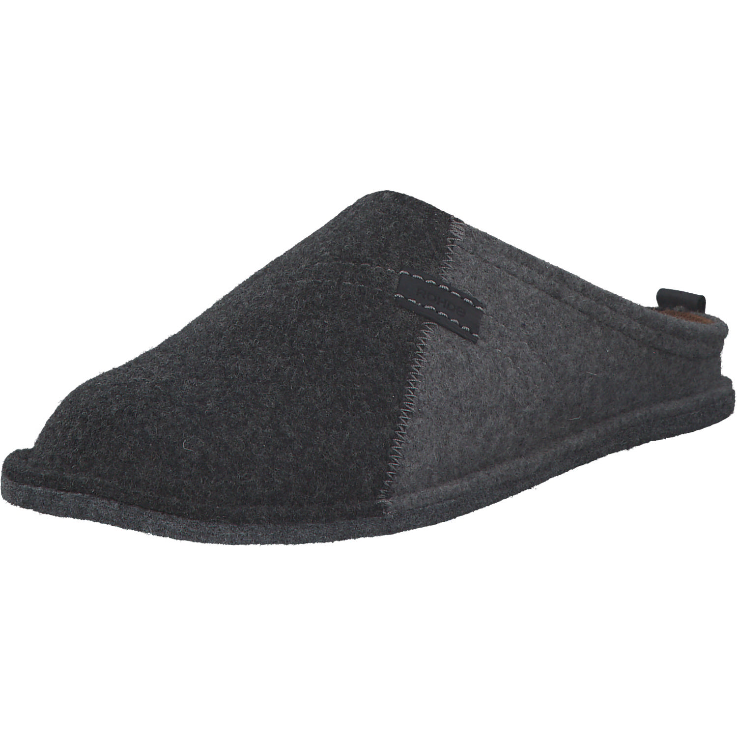 Rohde 6942, Pantoletten, Herren, Schwarz