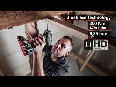 Metabo 602396800 SSD18LTX 200 BL Șurubelniță cu impact fără fir 18V 4.0Ah LiHD în geantă