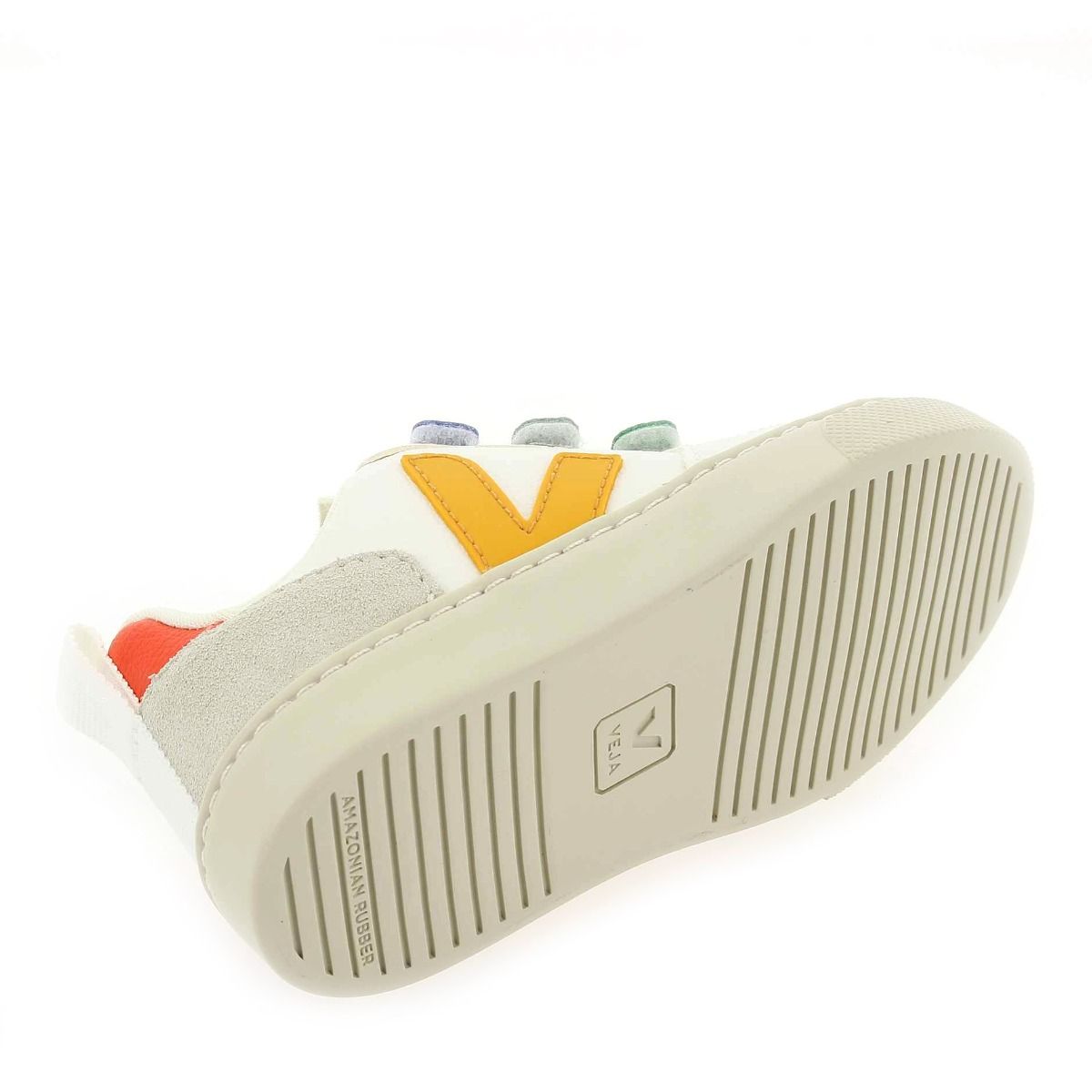 Veja  V-10 VELCRO - Multi Blanc