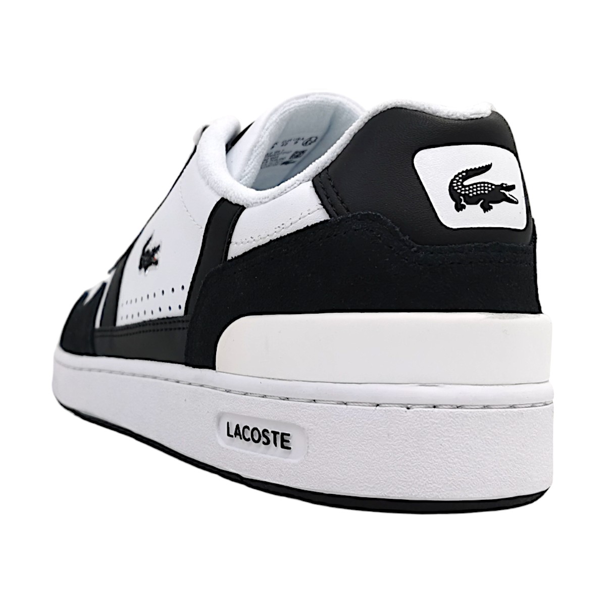 Lacoste T-Clip Logo Sneaker 47SMA0073 Weiß 147- White/Black