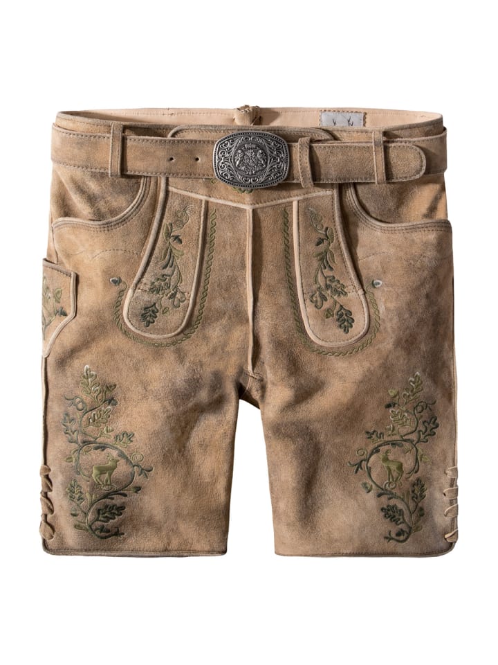 Stockerpoint Lederhose Girgl in braun günstig kaufen