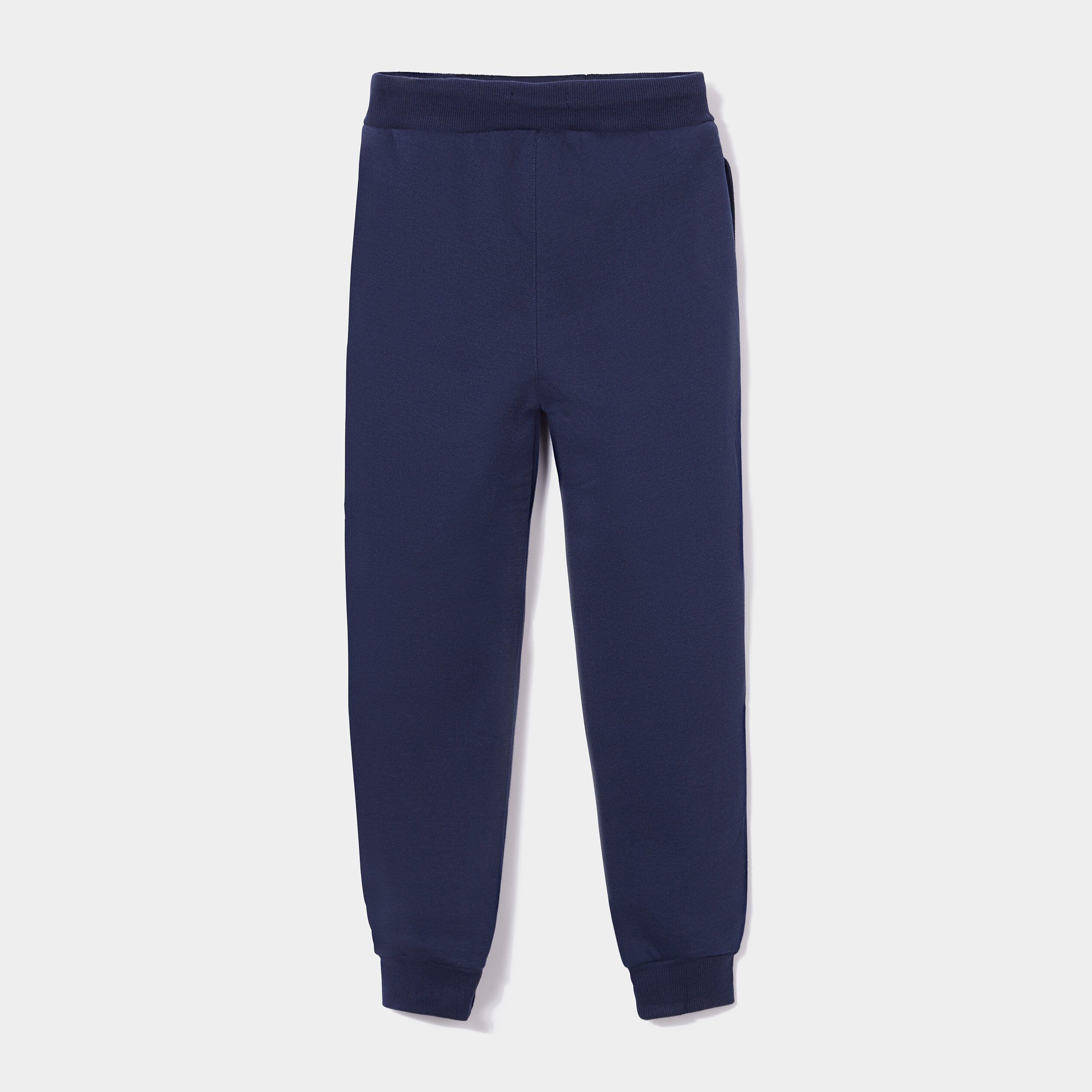 Pantalon jogging droit Creeks bleu marine garçon | La Halle